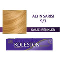 Koleston Golden Blonde Hair Dye 9/3: Perfect Gray Coverage, Long Lasting Shiny At-Home Hair Color