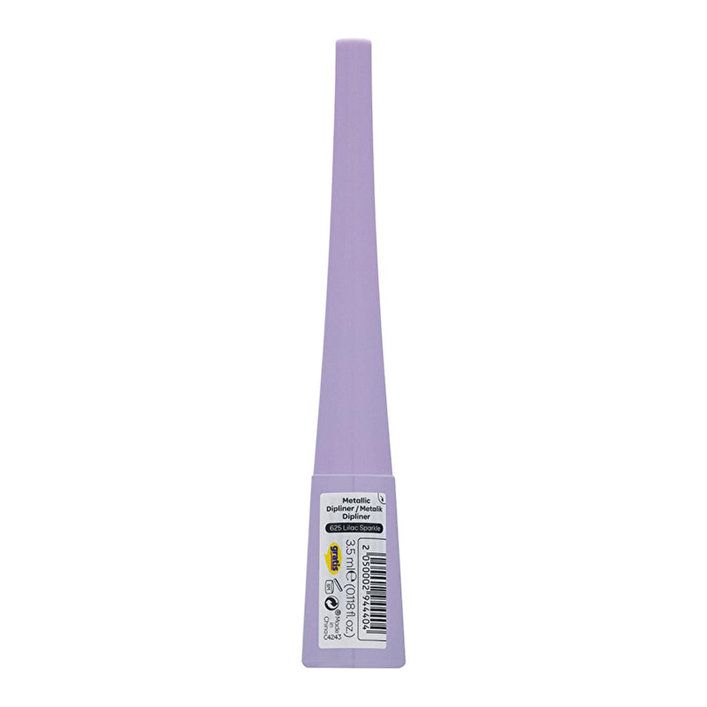 Beaulis Liquid Metallic Eyeliner - Chic, Glamorous, and Easy to Use - Beaulis Fun Metallic Chic Metalik Dipliner 625 Lilac Sparkle