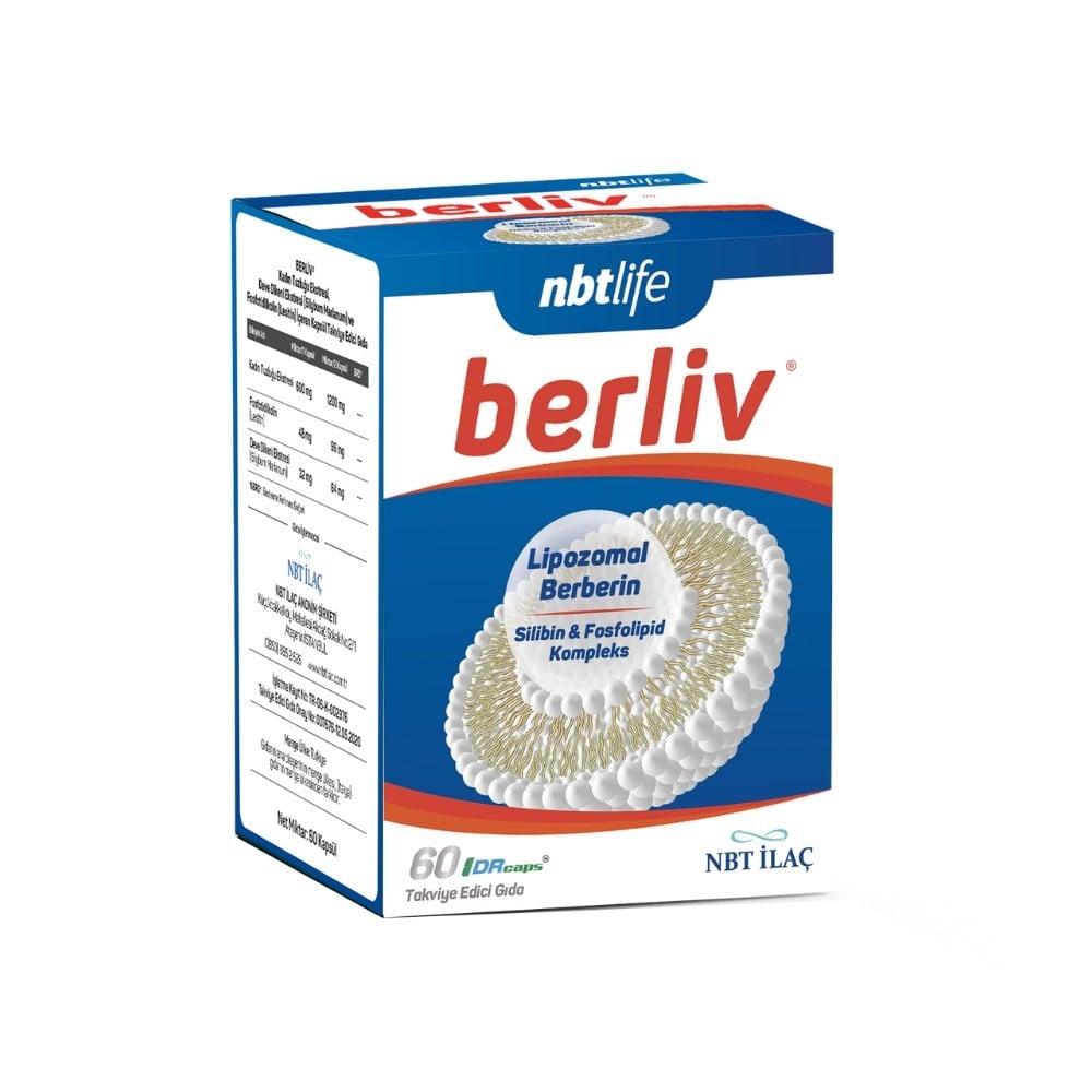 NBTLife Berliv - Liposomal Berberine Supplement | 60 Capsules