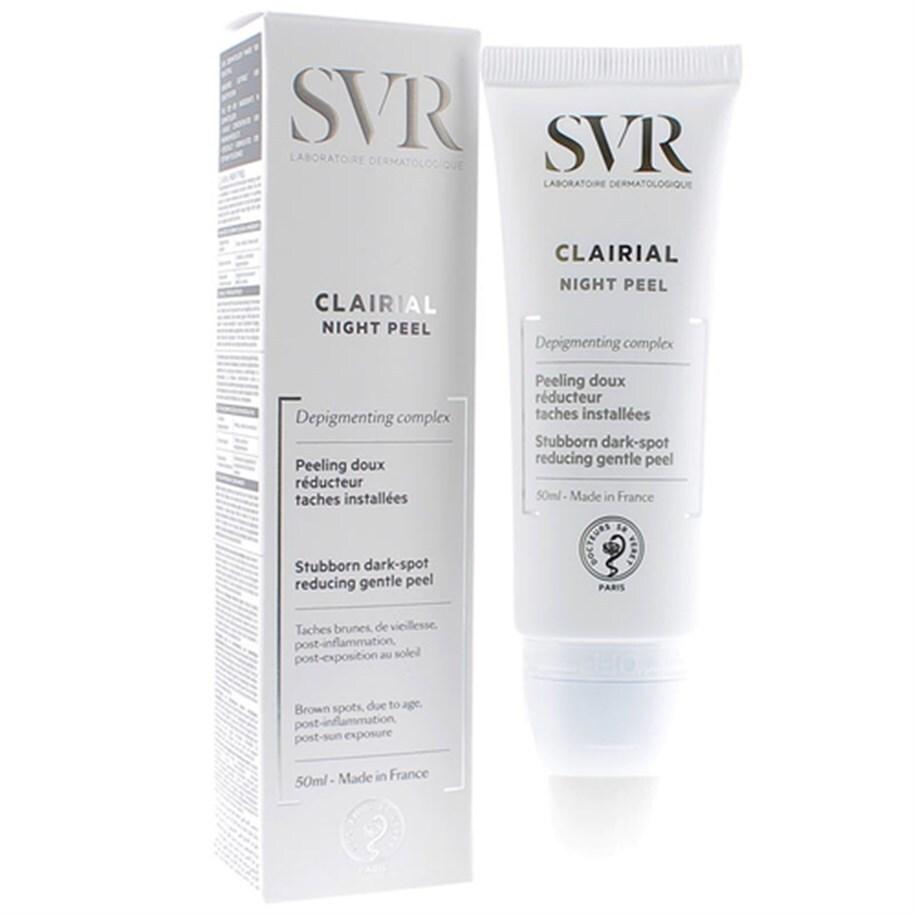 SVR Clairial Night Peel Cream - Hyperpigmentation Treatment with Niacinamide & Citric Acid
