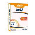 NBTLife HC12 Vitamin B12 Supplement - 2000 mcg Orally Disintegrating Tablets for Energy & Nerve Health