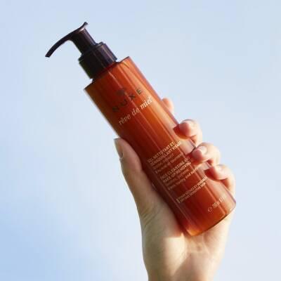 Nuxe Reve De Miel: Gentle Face Cleansing & Makeup Removing Gel - Natural, Soothing, for Dry & Sensitive Skin (200ml)