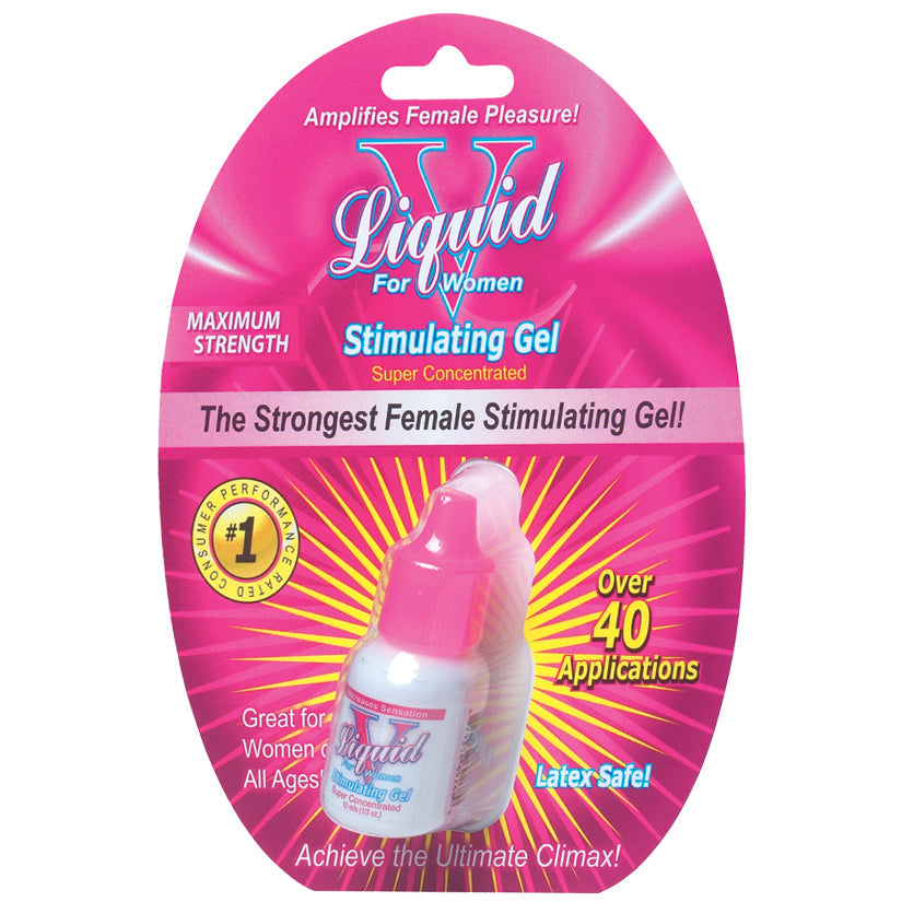 Love Spark Cove | Intimate Apparel, Pleasure Shop & Free Shipping Liquid V For Women Stimulating Gel .33oz Bottle — main prod