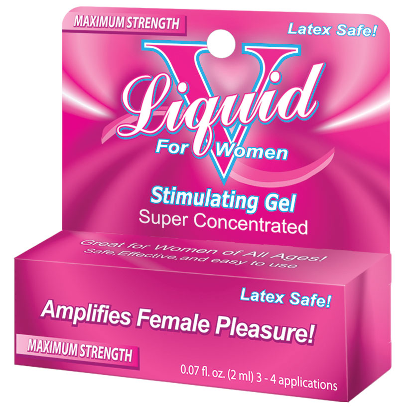 Love Spark Cove | Intimate Apparel, Pleasure Shop & Free Shipping Liquid V For Women Stimulating Gel Foil (Box) — main produc