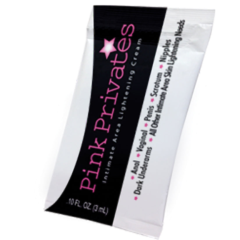 Love Spark Cove | Intimate Apparel, Pleasure Shop & Free Shipping Pink Privates Lightening Cream Foil — main product shot