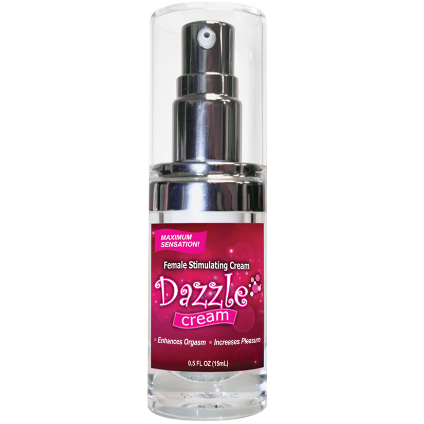 Love Spark Cove | Intimate Apparel, Pleasure Shop & Free Shipping Dazzle Female Stimulating Cream .5oz — main product shot