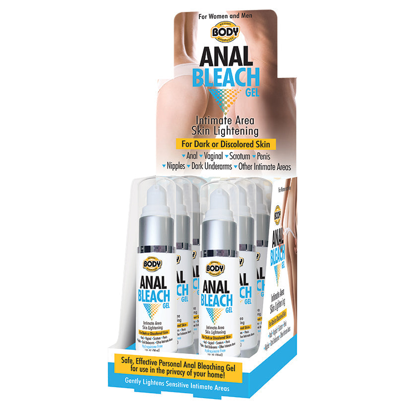 Love Spark Cove | Intimate Apparel, Pleasure Shop & Free Shipping Anal Bleach Gel 1oz Display of 6 — main product shot