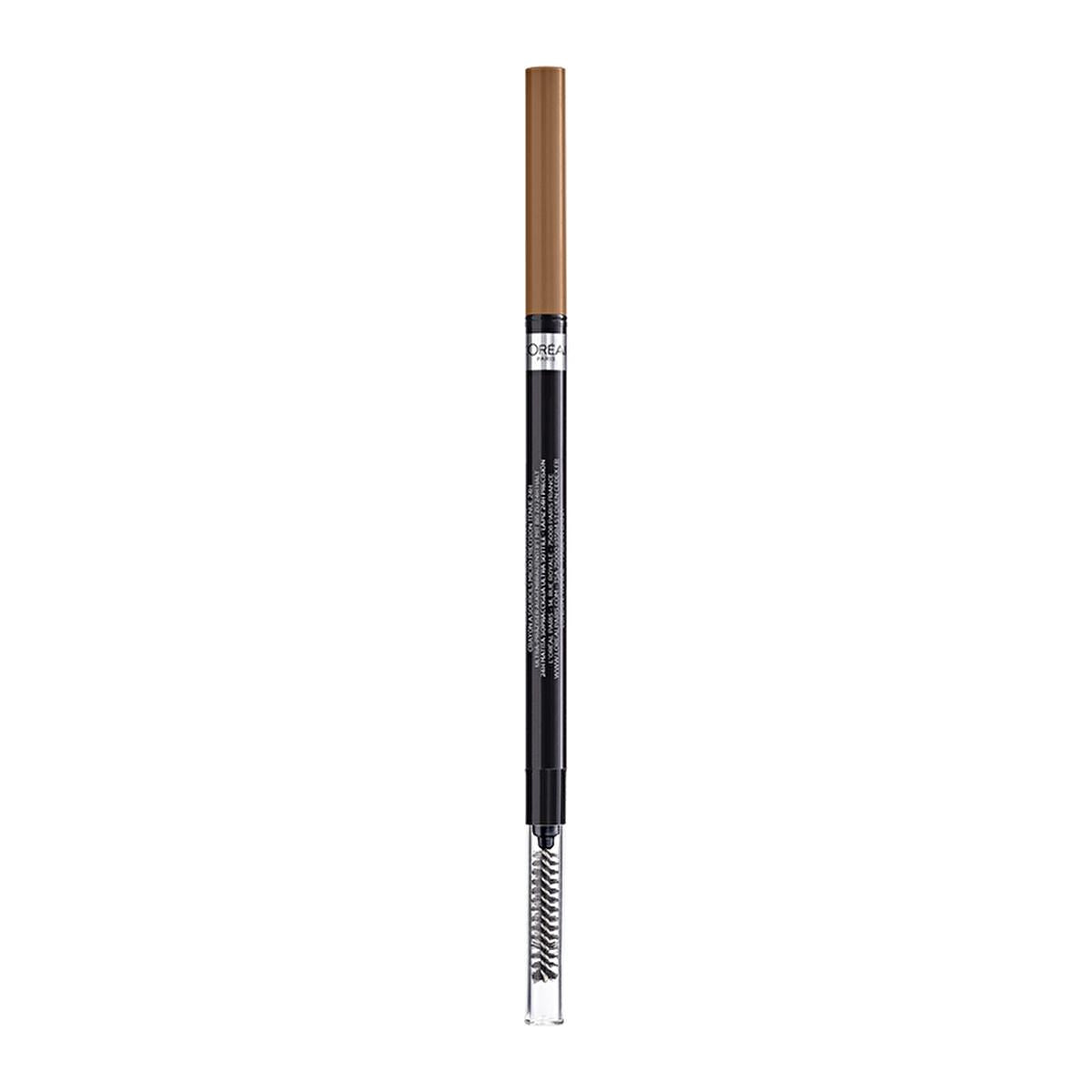 Loreal Paris Infaillible 24H Micro Precision Eyebrow Pencil - Light Brunette, Long-Lasting, Precise Eyebrow Definition