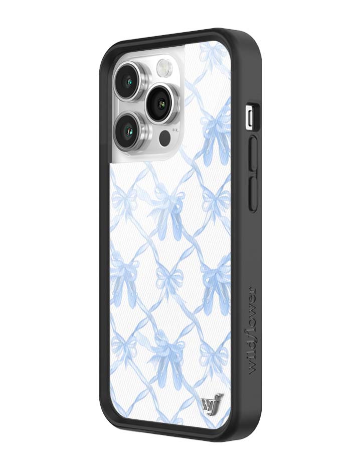 Wildflower Cases On Pointe | Blue iPhone Case — product on model