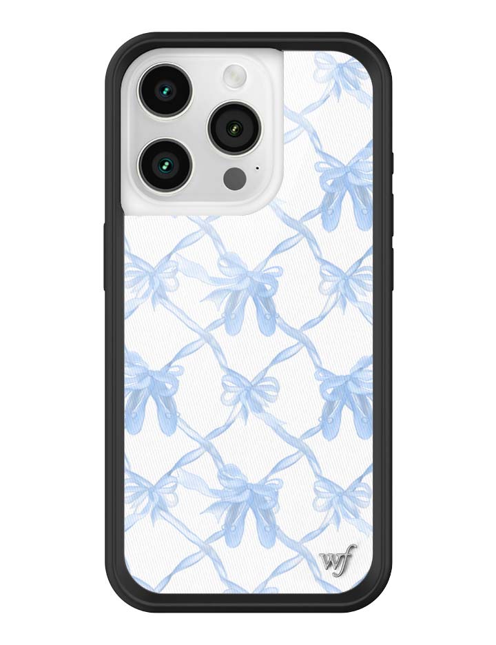 Wildflower Cases On Pointe | Blue iPhone Case — in-use photo