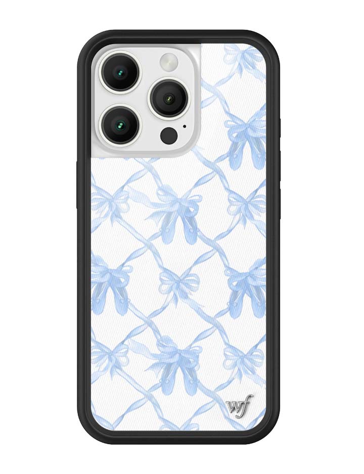 Wildflower Cases On Pointe | Blue iPhone Case — product on model