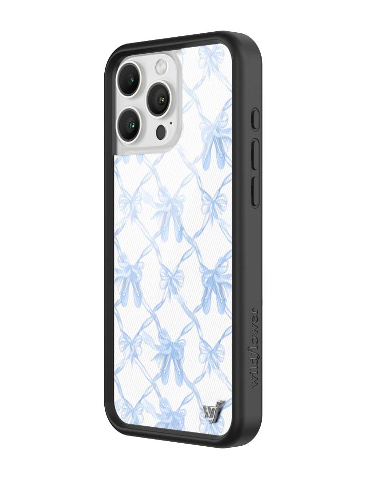 Wildflower Cases On Pointe | Blue iPhone Case — comparison shot