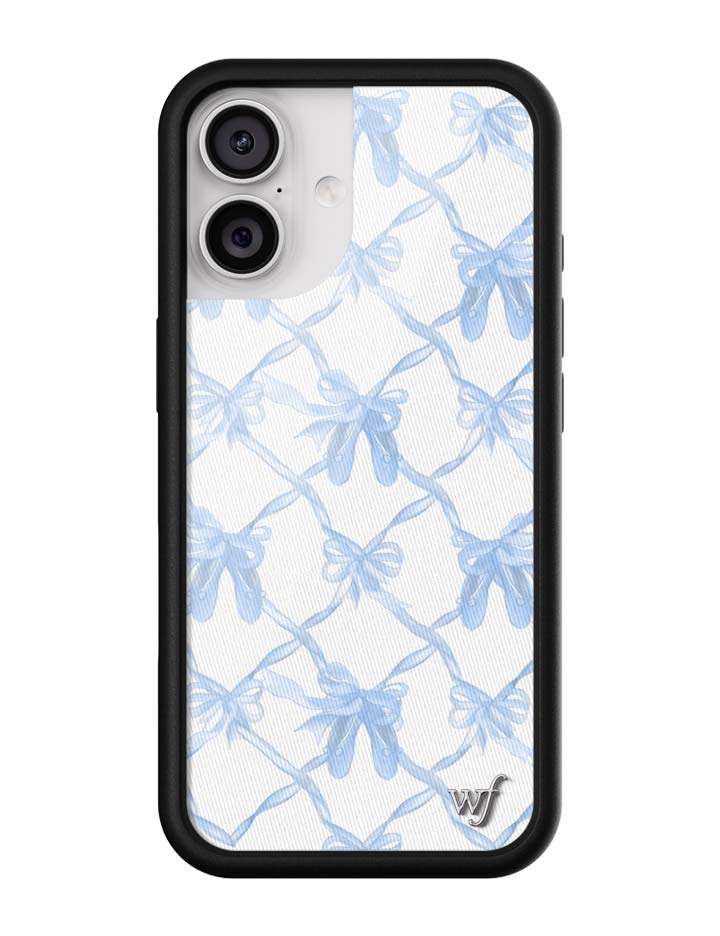 Wildflower Cases On Pointe | Blue iPhone Case — in-use photo