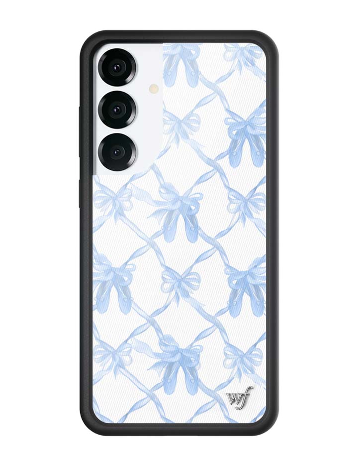 Wildflower Cases On Pointe | Blue Samsung Galaxy Case — back view