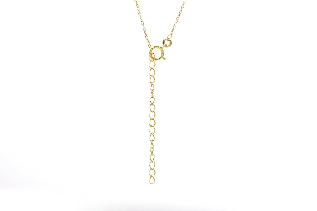 KADOU BOUTIQUE Gold Mama Necklace — detail close-up