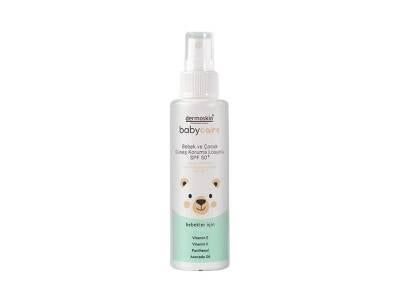 Dermoskin BabyCare SPF50+ Baby Sun Protection Lotion - Water-Resistant, Gentle Formula for Sensitive Skin