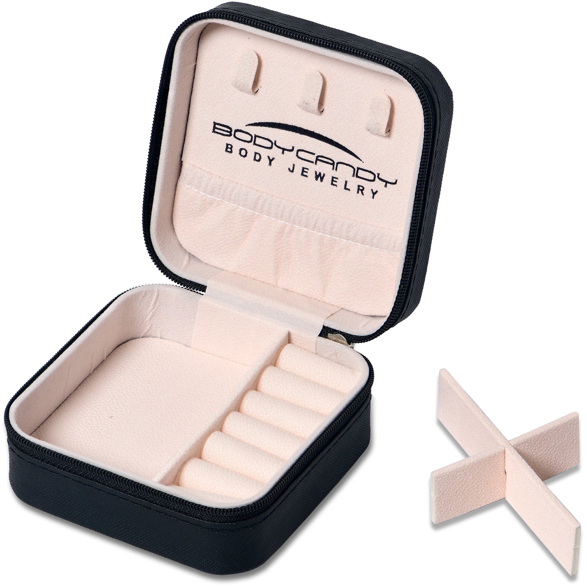 BodyCandy Body Candy Travel Jewelry Box Organizer — side view