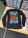 Luckless Outfitters Red River Long Sleeve — back view