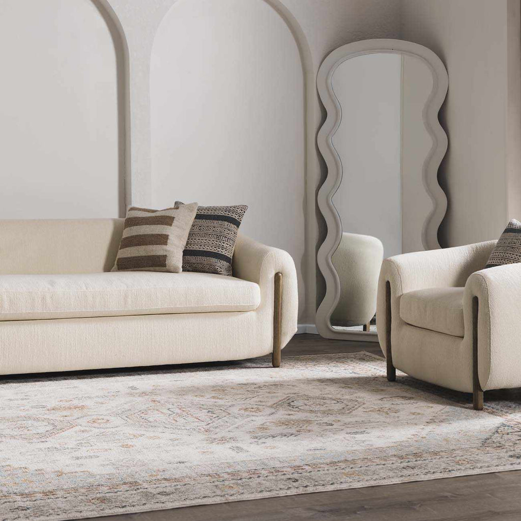 Kouta Cream Area Rug – Boutique Rugs, view 4