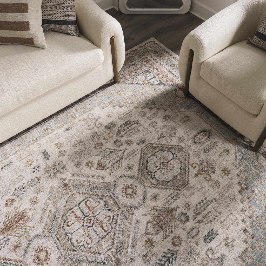 Kouta Cream Area Rug – Boutique Rugs, view 9