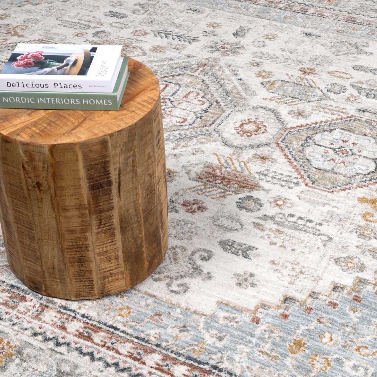 Kouta Cream Area Rug – Boutique Rugs, view 3