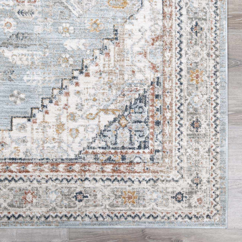 Kouta Gray Blue Area Rug – Boutique Rugs, view 7