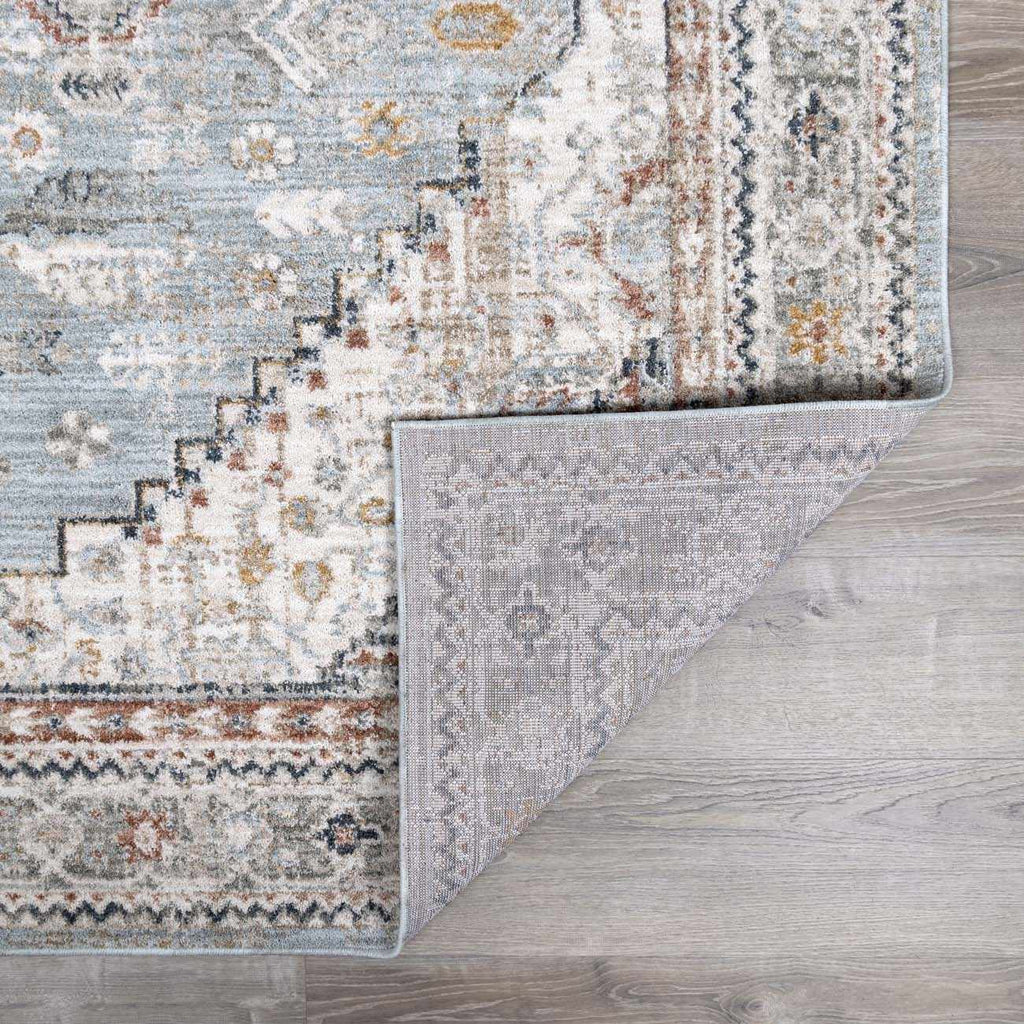 Kouta Gray Blue Area Rug – Boutique Rugs, view 5