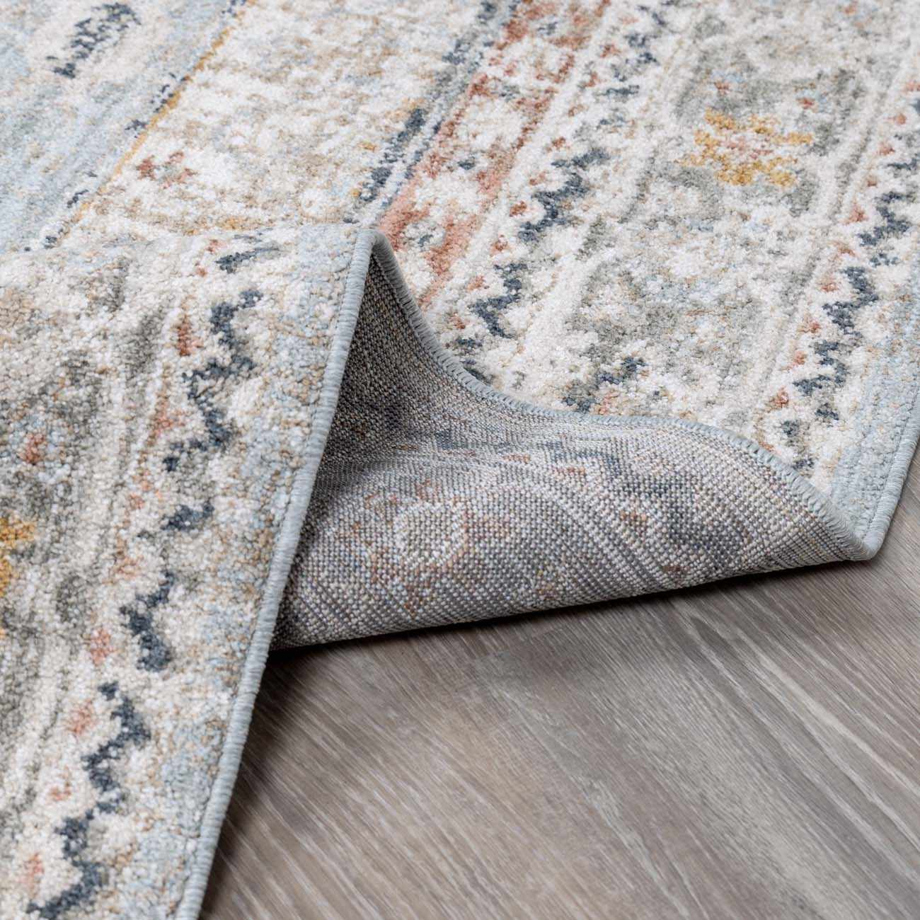 Kouta Gray Blue Area Rug – Boutique Rugs, view 6