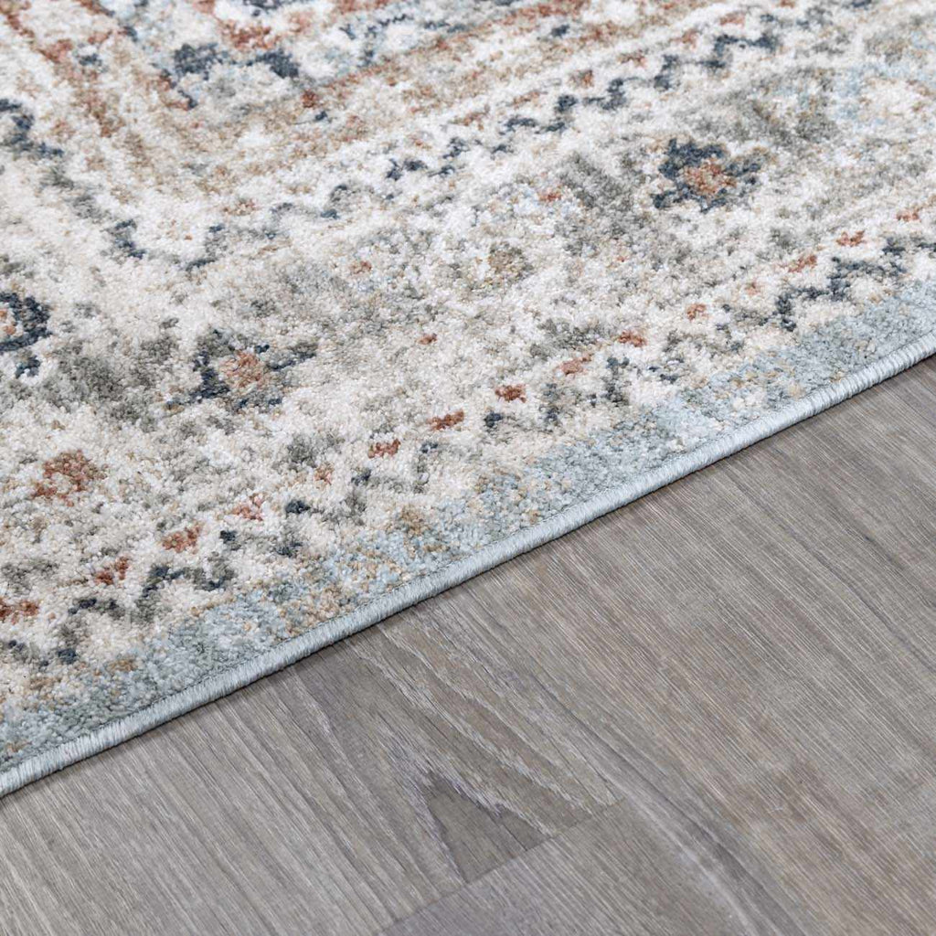 Kouta Gray Blue Area Rug – Boutique Rugs, view 9