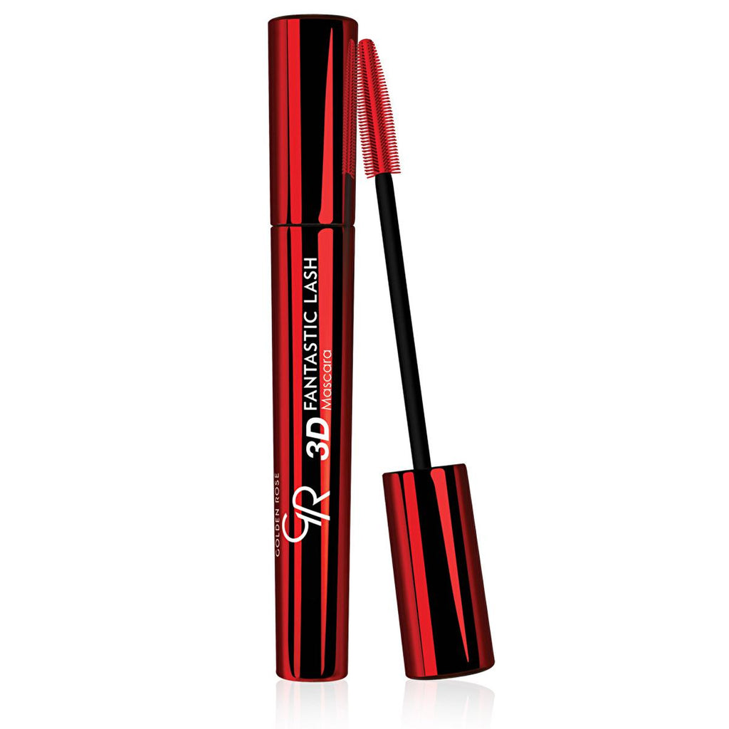 Golden Rose 3D Fantastic Lash Mascara - Volumizing, Lengthening, Long-Lasting Makeup for Dramatic Lash Look