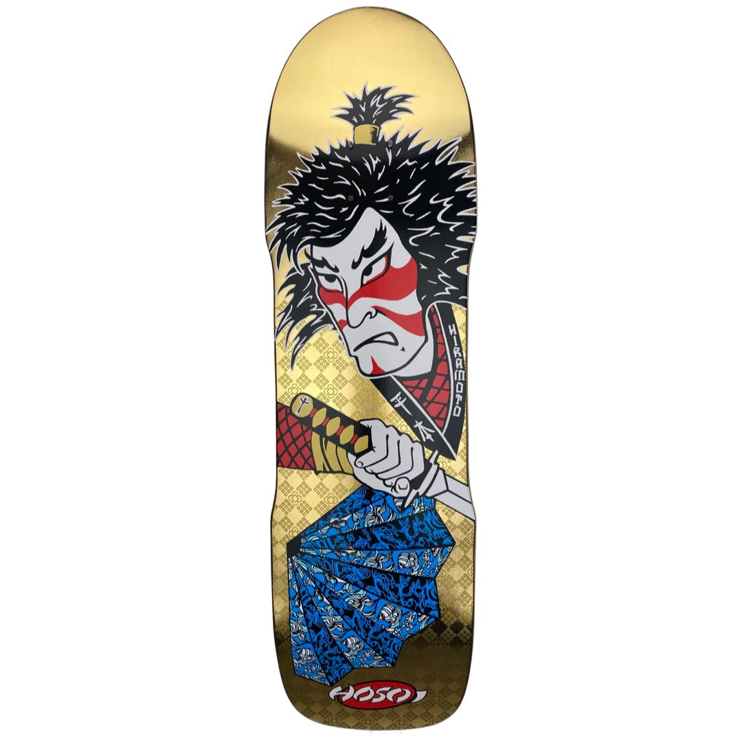 Hosoi Lonny Hiramoto Samurai Deck - 9" Gold by Skates USA