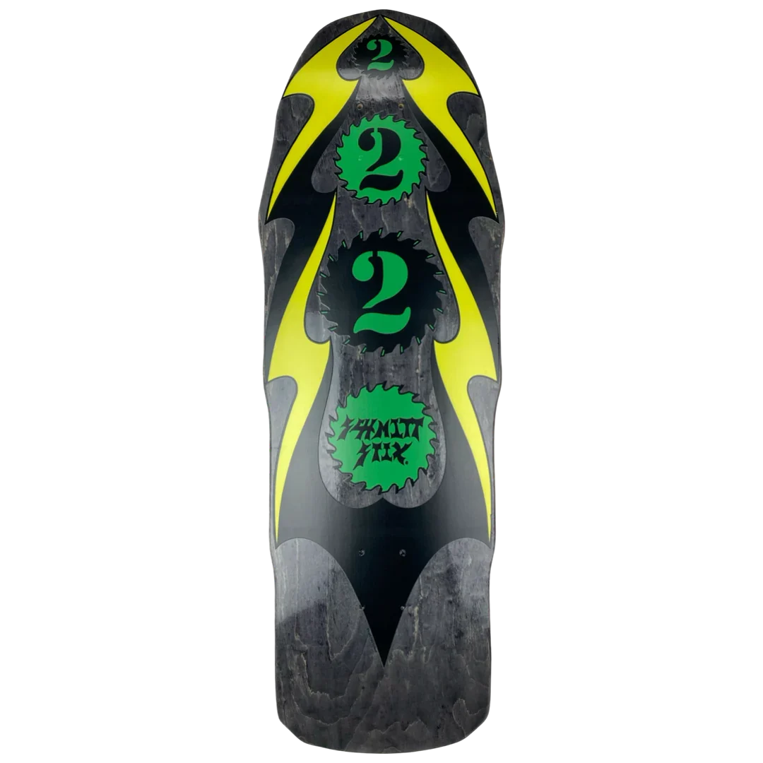 Schmitt Stix Ripsaw 2 Skateboard Deck - 10" Black Stain by Skates USA