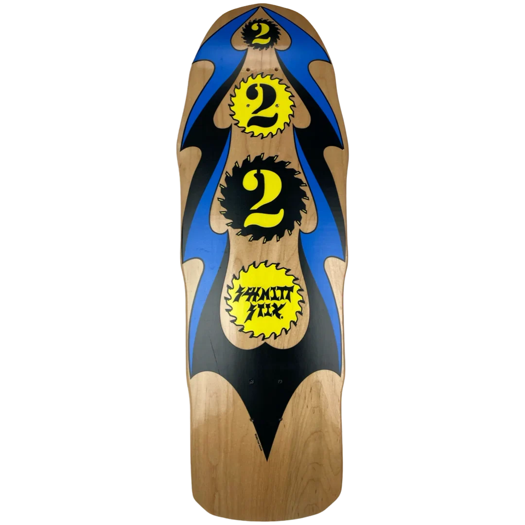 Schmitt Stix Ripsaw 2 Skateboard Deck - 10" Natural by Skates USA