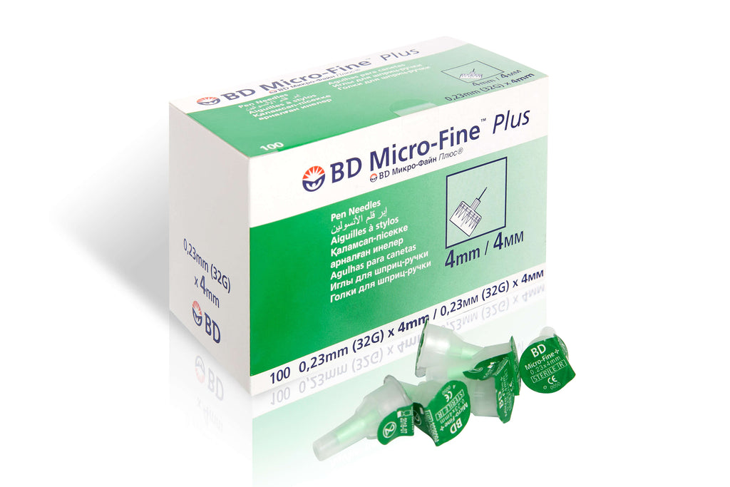 BD Micro-Fine Plus Pen Needles 4mm 32G (x100)