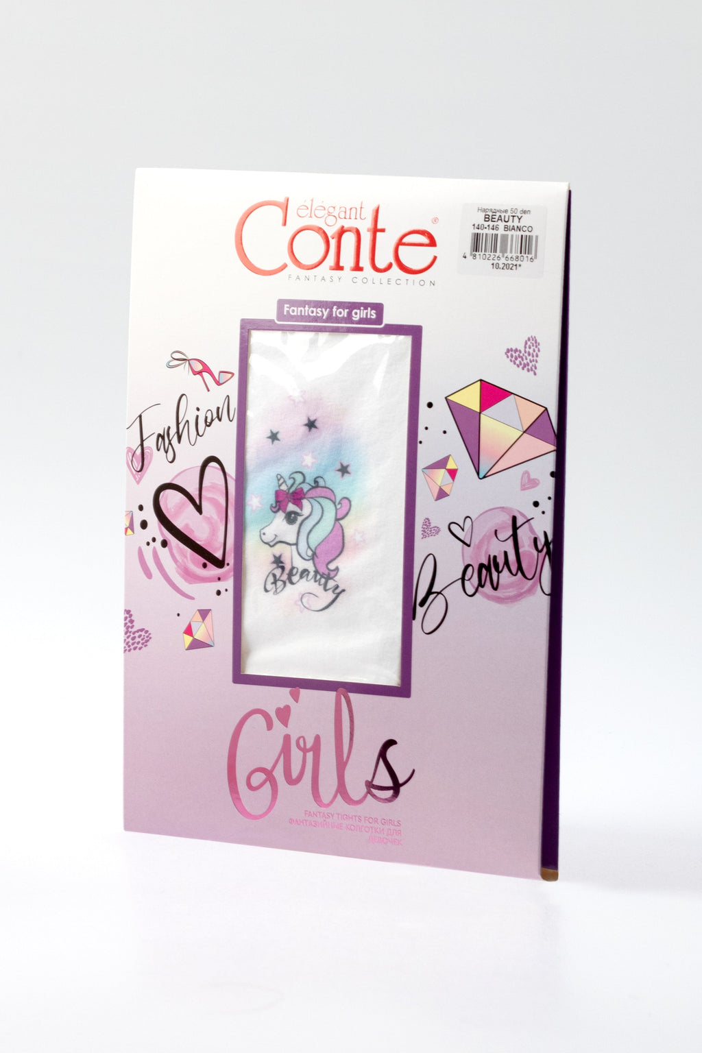 TheRanok.com Conte Tights for girls - Beauty 50 Den — alternative angle