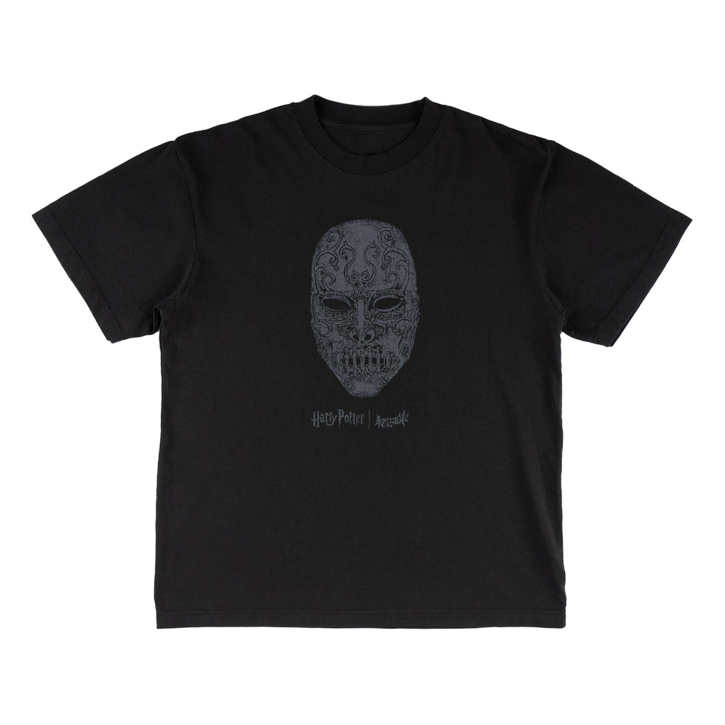 Welcome x Harry Potter Bellatrix Boxy Garment-Dyed Tee - Black, T-Shirt