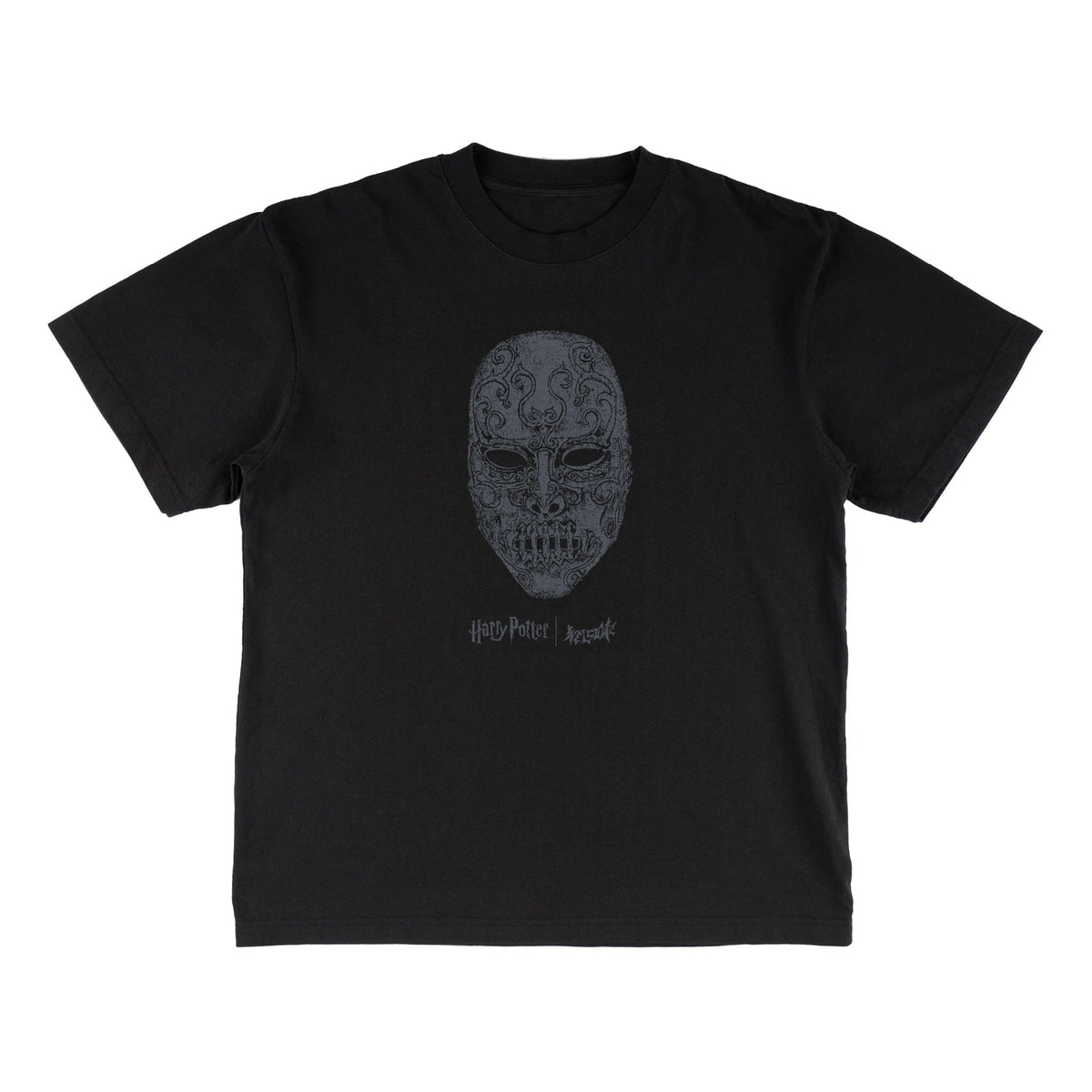 Welcome x Harry Potter Bellatrix Boxy Garment-Dyed Tee - Black, T-Shirt