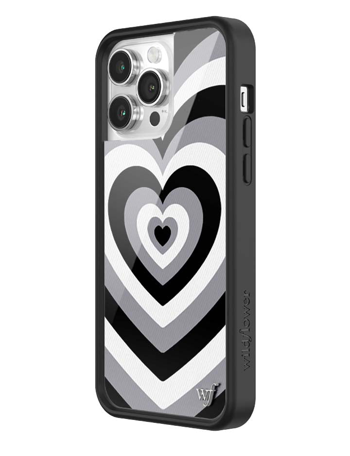 Wildflower Cases Latte Love | Midnight iPhone Case — fabric or material detail