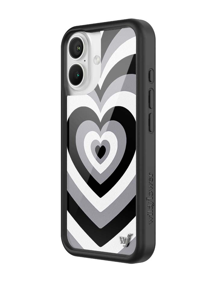 Wildflower Cases Latte Love | Midnight iPhone Case — detail close-up