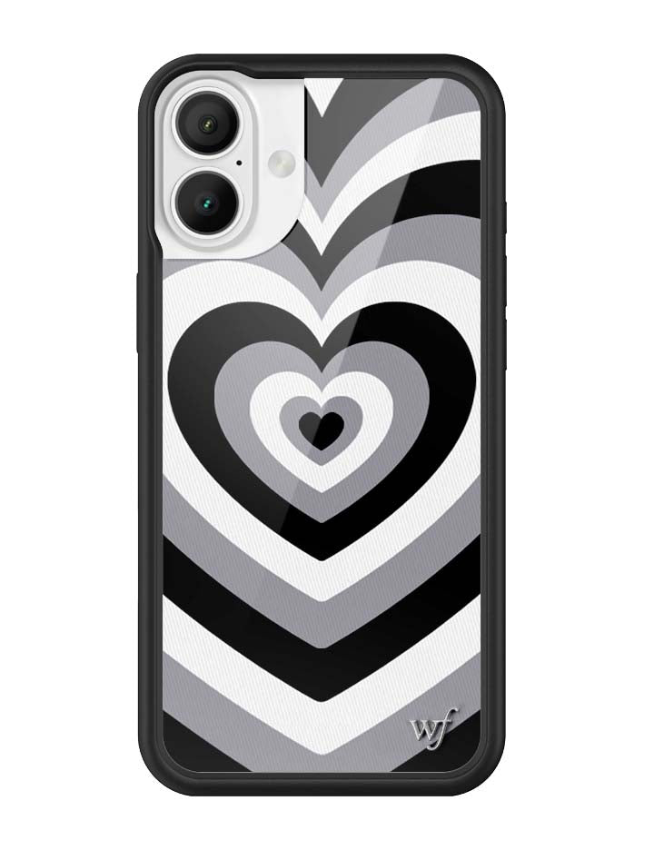 Wildflower Cases Latte Love | Midnight iPhone Case — fabric or material detail
