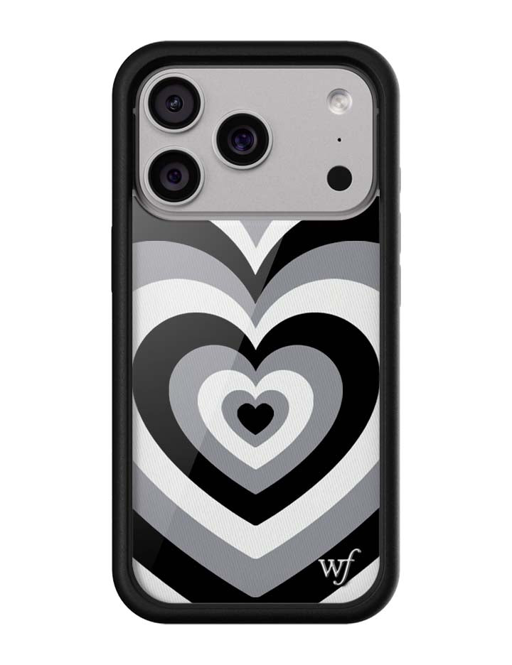 Wildflower Cases Latte Love | Midnight iPhone Case — side view