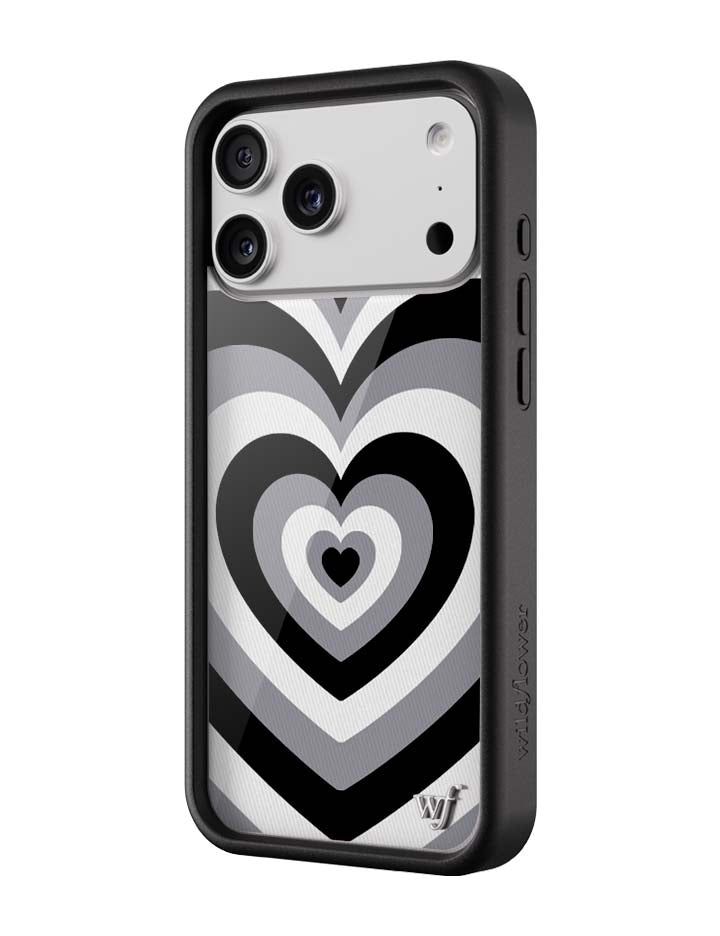 Wildflower Cases Latte Love | Midnight iPhone Case — detail close-up