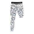 Bigger Than Basketball Emotions - Single-Leg Compression Tights - Right - White — main product shot