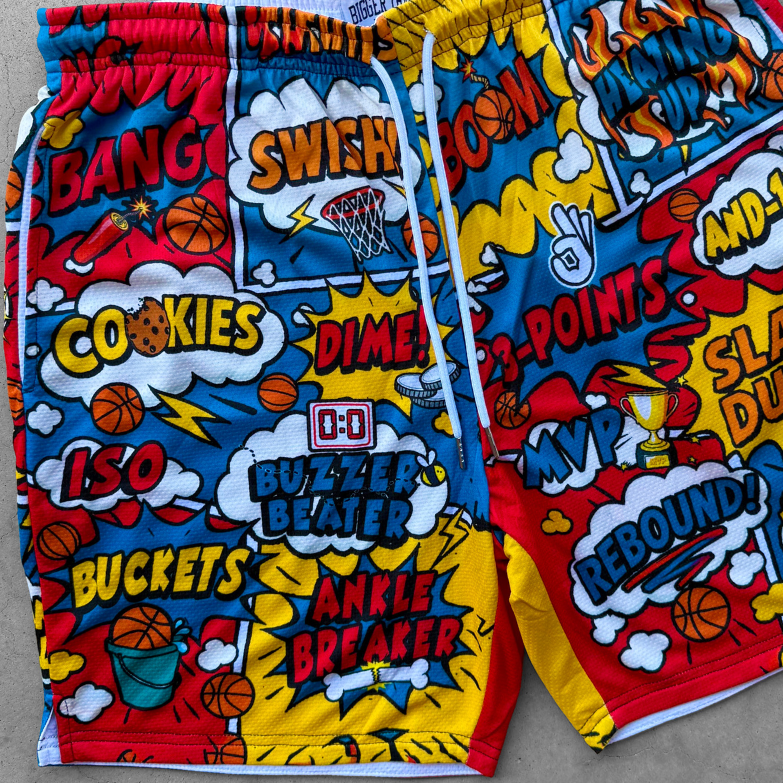 Bigger Than Basketball Comic Book - Shorts — product category context
