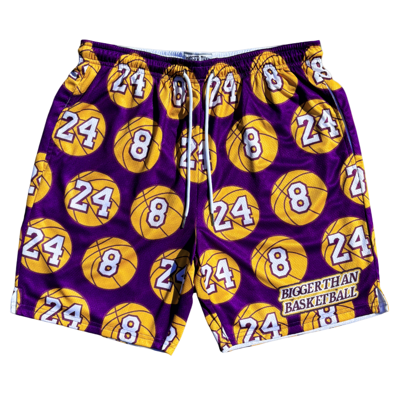Bigger Than Basketball 8/24 Tribute - Shorts — main product shot