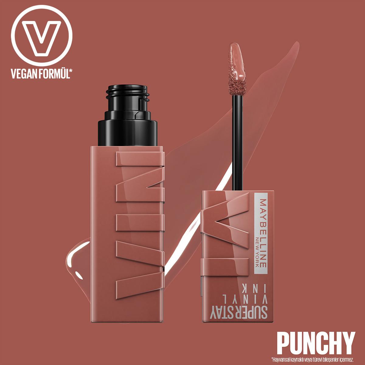 Maybelline New York Super Stay Vinyl Ink Long Lasting Liquid Lipstick - 16 Hour Wear, High Shine Finish, Smudge Resistant