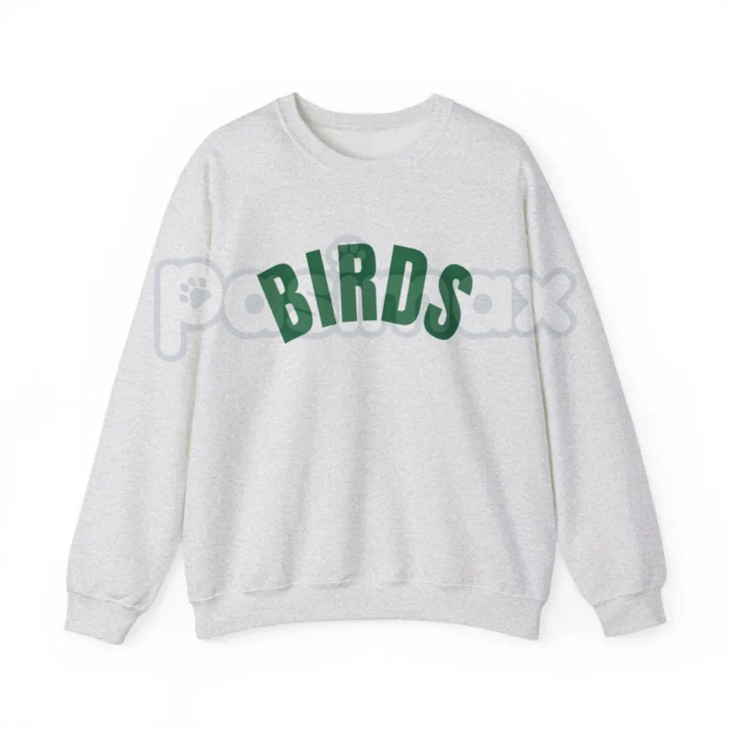 Pasimax BIRDS Sweatshirt | Minimalist Ornithology Nature Jumper | Bird Watcher Wildlife Crewneck | Nature Lover Gift — main p
