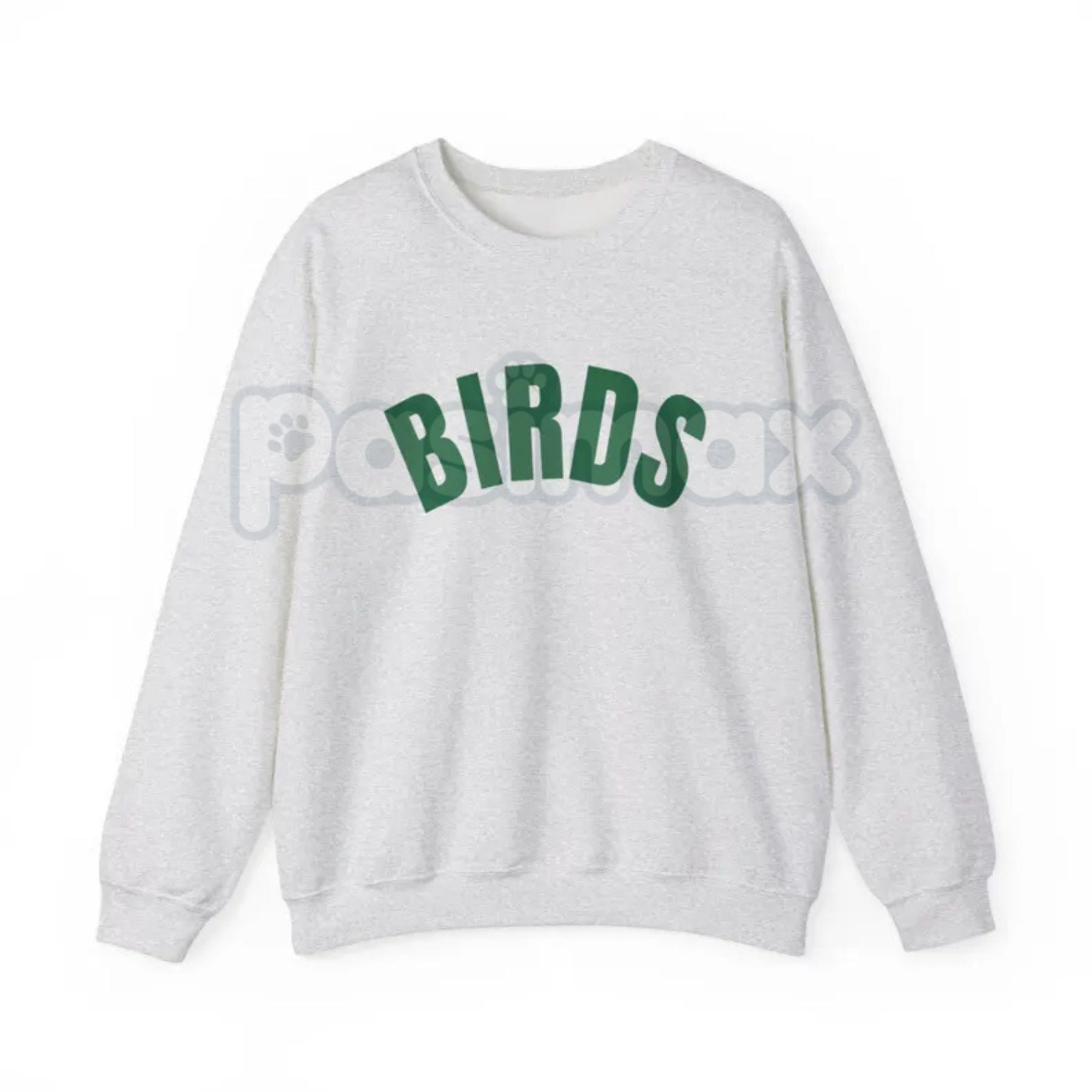 Pasimax BIRDS Sweatshirt | Minimalist Ornithology Nature Jumper | Bird Watcher Wildlife Crewneck | Nature Lover Gift — main p