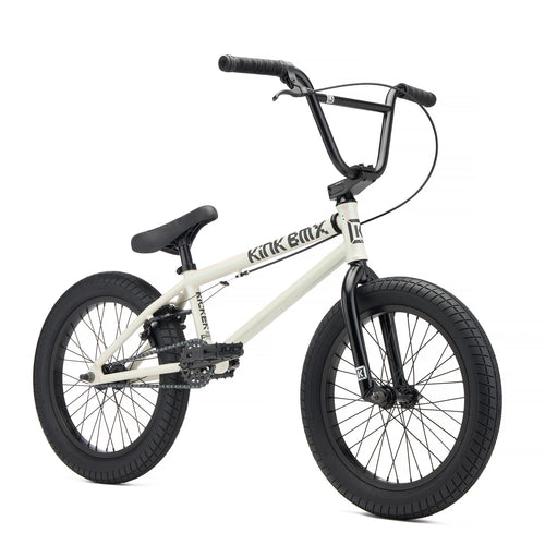 Kink 2027 Kicker 18″ Complete BMX Bike - Glacier White