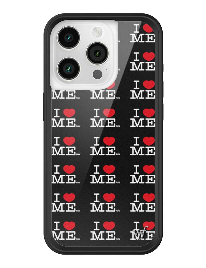 I Heart Me | Black iPhone Case
